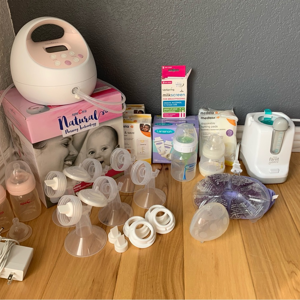 Breastfeeding and pumping starter kit